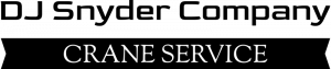 DJ Snyder - Crane Service - Black Logo