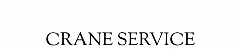 DJ Snyder - Crane Service - White Logo
